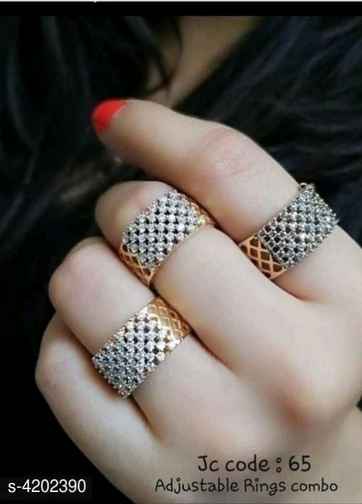 Set of 3 Diamond Rings