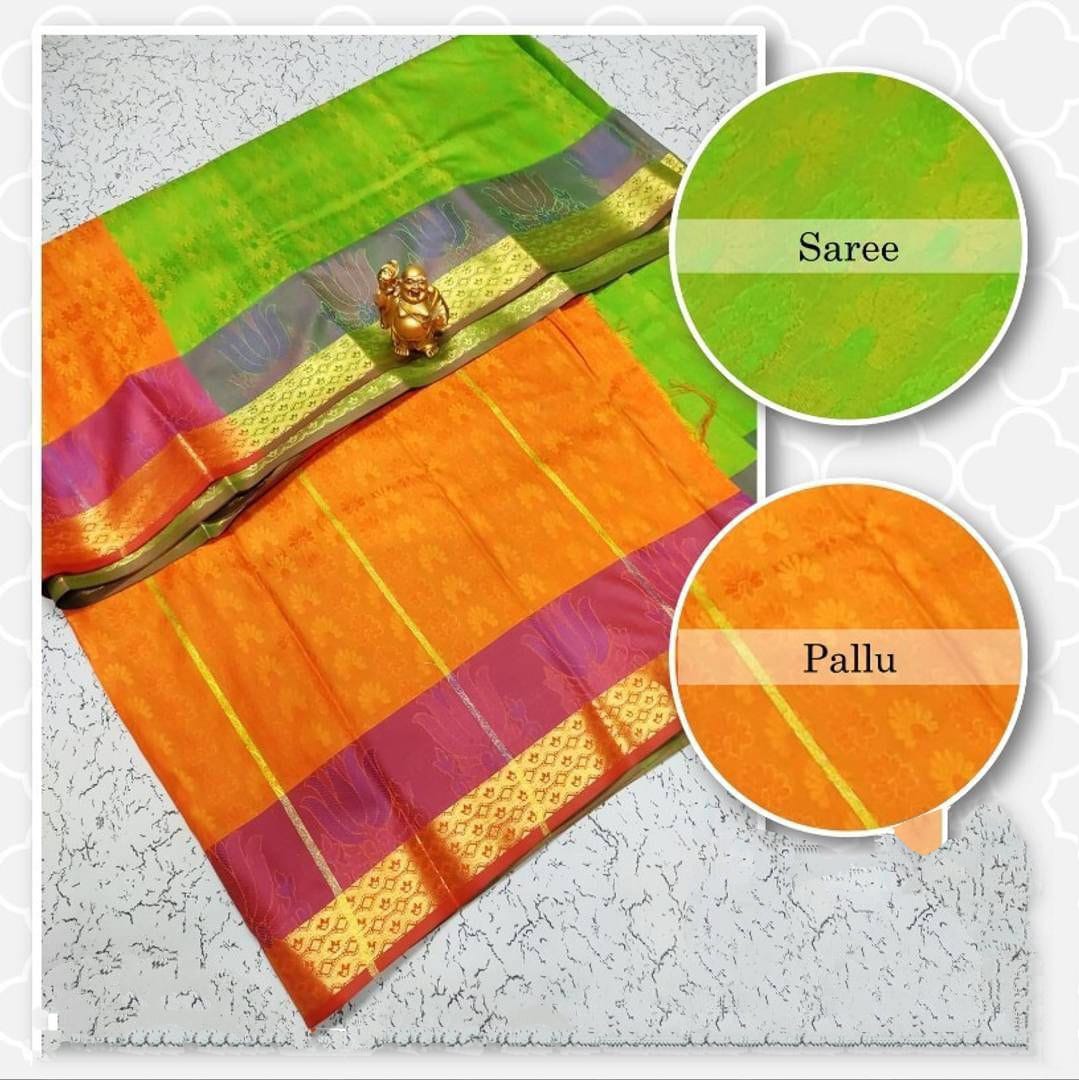 Designer Kanjeevaram Soft Silk Zari Woven Saree