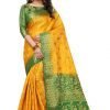 Fashionable banarasi silk saree