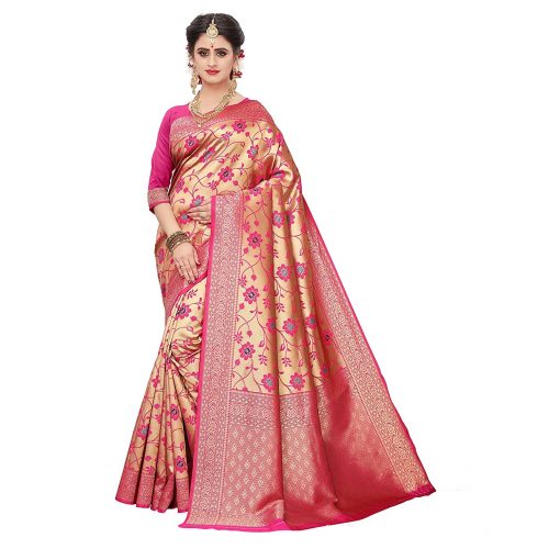 Fabulous women's banarasi silk saree