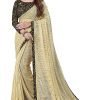 Women's Sequins Net Fancy Saree With Blouse Piece