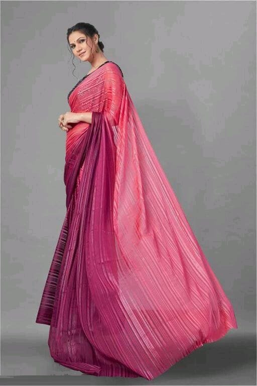 E-Vastram Printed Bollywood Silk Saree